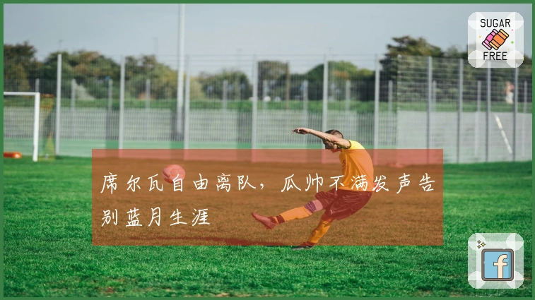 席尔瓦自由离队，瓜帅不满发声告别蓝月生涯